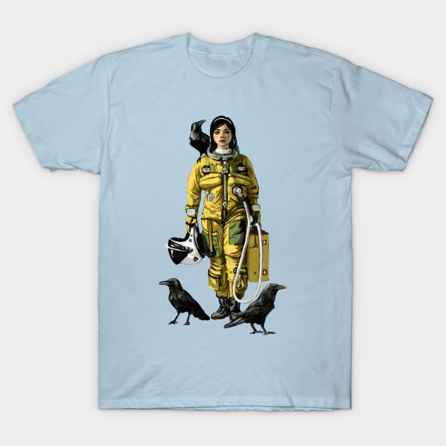 Blackbird T-Shirt by mattrileyart